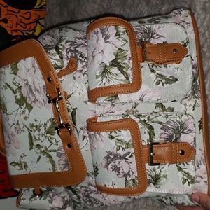 JUSTFAB flowered backpack